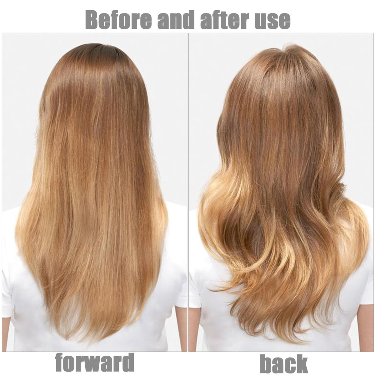 LIYANHU 4 Pcs Heatless Blowout Rods, Brown Overnight Blowout Rods, Heatless Curls, Heatless Curling Rod, Blow out Rods - No Heat Curls to Sleep for Curl Rods, Women Long Hair for All Hair