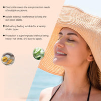 Ruojiar Premium Sun Perfect Tinted Sunscreen,Tinted Sunscreen SPF 50,Tinted SPF 50 Face Moisturiser,Factor 50 Tinted Moisturizer for Face&Body,Sun Cream,Natural Coverage,Light and Breathable,Non Greasy