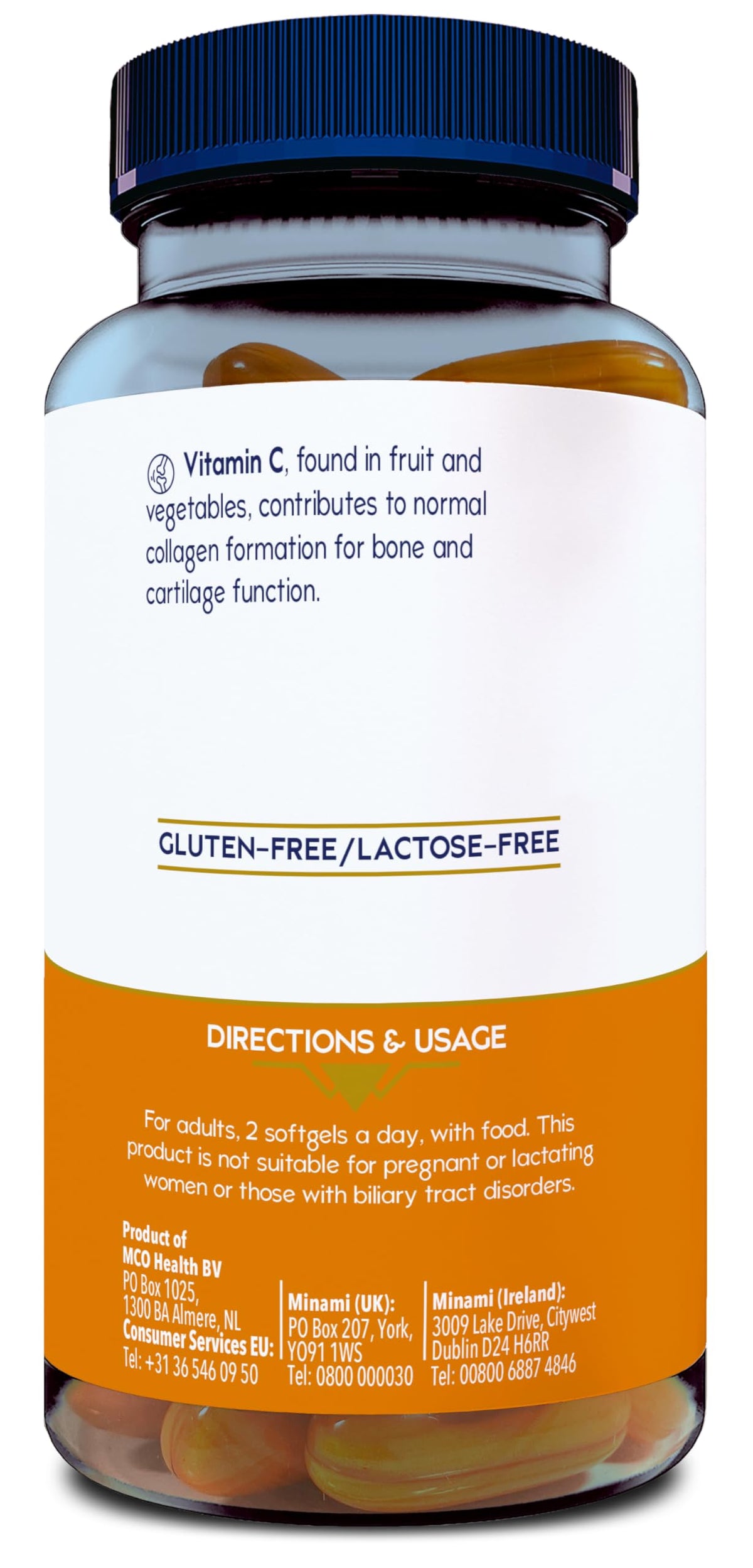 MINAMI MINAM - Omega-3 Fish Oil - MorEPA Move + Curcumin - 60 softgels