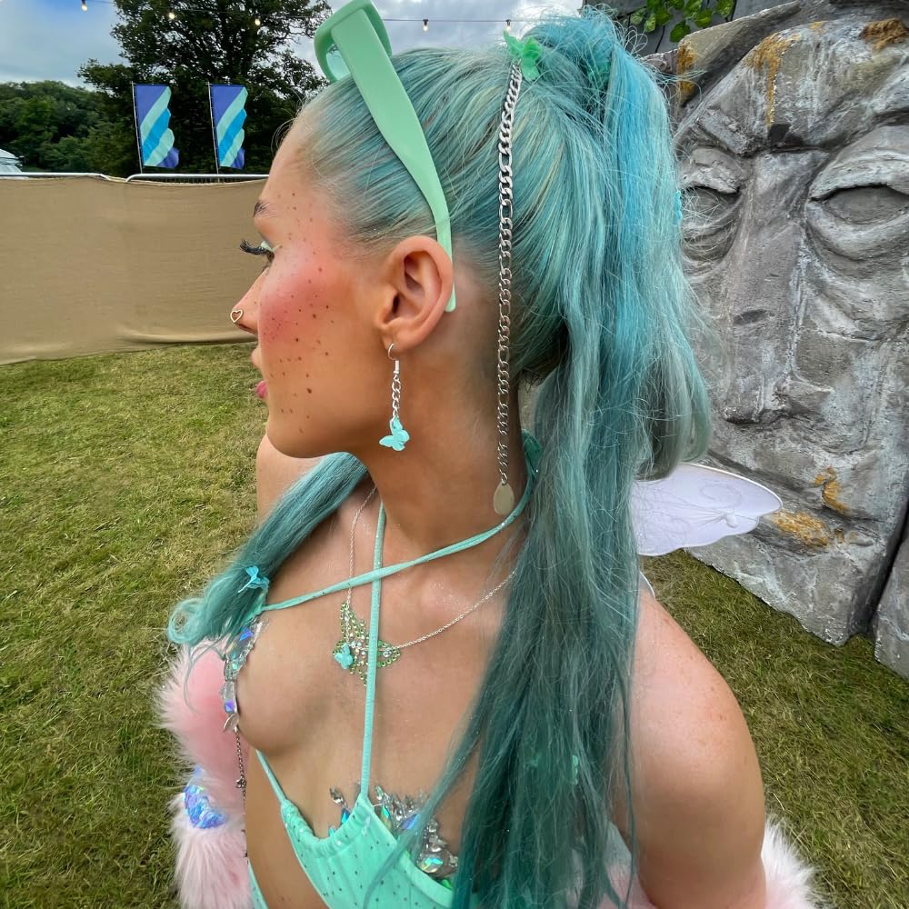 SHRINE Shrine Drop It AQUA Hair Dye Drops | Semi-Permanent Vegan Customisable Hair Colour | Mix with Conditioner | Vegan & Cruelty-Free | Temporary Hair Dye | 20ml