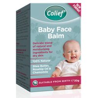 Colief Baby Face Balm Stick | 100% Natural Shea Butter, Rosehip Oil, and Chamomile Coconut Oil | Gently Moisturise Baby's Dry & Sensitive Skin | for Babies from Birth