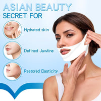 DAMIGHT 5Pcs Chinology Double Chin Lifting Mask, V-Line Lifting Mask, Anti Aging Collagen Face Masks, V Shape Face & Neck Sculpting Tape for Firming & Tightening Skin