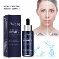 Aeshory Retinol Serum for Face/Neck/Eyes 50ml, High Strength with 5% Retinol, 30% Vitamin C, Vitamin E & Hyaluronic Acid - Anti Aging Facial Serum for Moisturizing, Fine Line and Wrinkles, Skin Repair