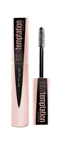 Maybelline Newyork Volume Total Temptation Black Mascara, 8.6 ML