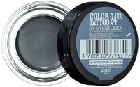Maybelline Colour Tattoo 24 Hour Eye Shadow, Immortal Charcoal Number 55