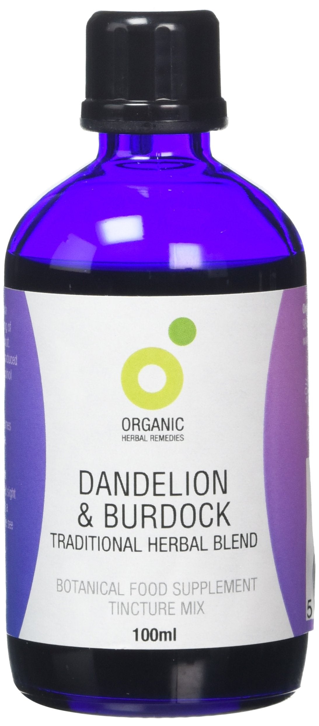Organic Herbal Remedies 100 ml Dandelion and Burdock