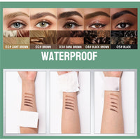 Kis'Degas Magic Microblading Eyebrow Contouring Pencil - Eyebrow Pen,Brow Pencil 2-in-1 Dual-Ended - Precise Waterproof Brow Pen 2 Tipped Precise Waterproof With A Micro-Fork Tip Applicator