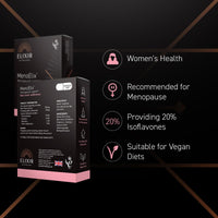 ELIXIR NUTROLOGY Red Clover Extract Capsules for Menopause Support | Isoflavone Rich Formula | Designed for Women During Menopausal Transition | Daily Support for Midlife Wellbeing | 30 Vegan Capsules | UK Made