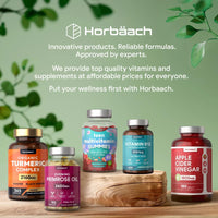 Horbäach Vitamin B12 Tablets High Strength 2000ug | 180 Chewable Tablets | Tropical Fruit Flavour | Sugar Free Vegan Methylcobalamin Supplement | by Horbaach