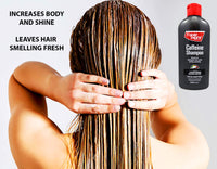 Triple Eight Caffeine And Keratin Shampoo to Stimulate Follicles In Fine, Thinning, Dull Hair