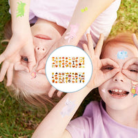 YAAVAAW Autumn Thanksgiving Temporary Tattoos for Boys,Girls,Kids,10 Sheets Kids Tattoos Fall Harvest Pumpkin Turkey Tattoo Stickers for Children's Stick on Tattoos Autumn Thanksgiving Theme Party Bag Filler