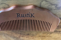 Wooden Labour Comb by RustiK, Natural Pain Relief, Splinter Free Pear Wood, Acupressure, Can be used with Birthing, Labor, Anxiety, adhd, Autism or Pain/Stress Situations. Squeeze/Fidget.