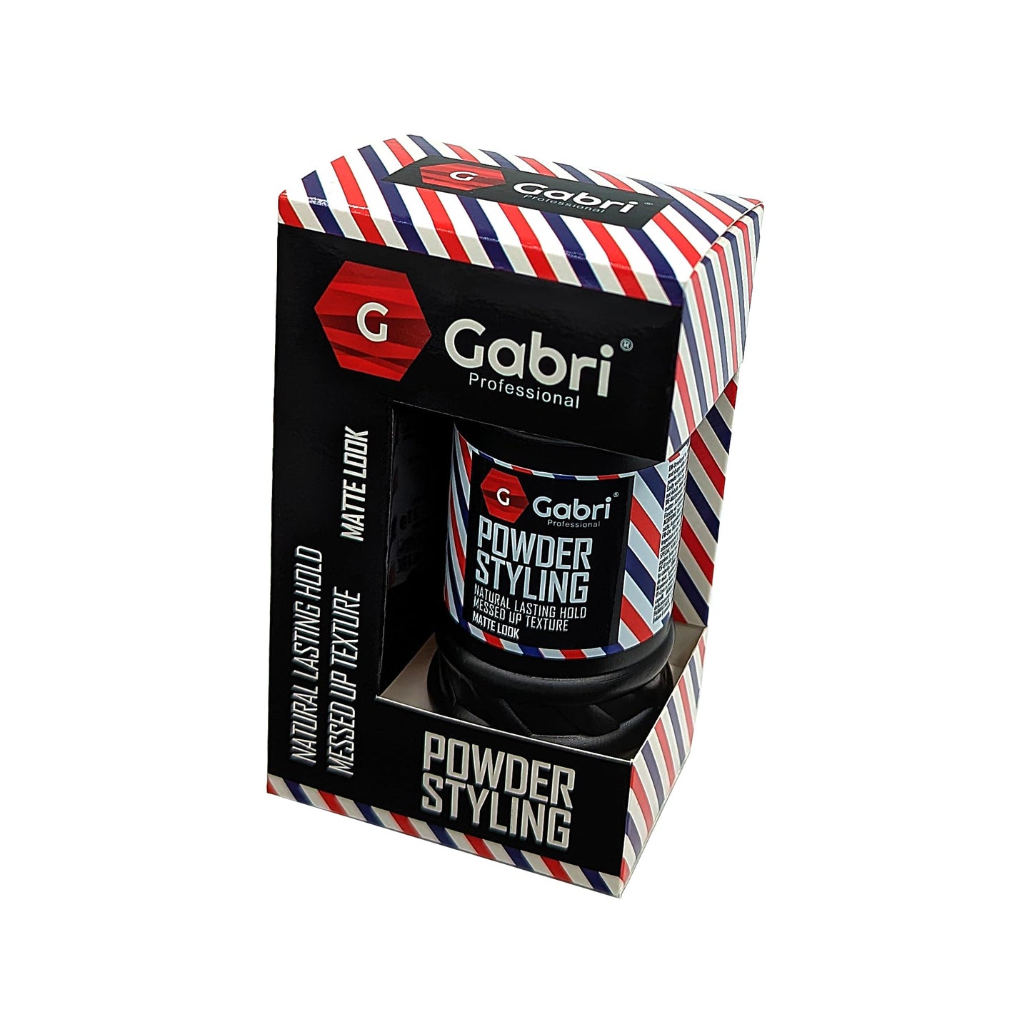 G Gabri Gabri Professional Matte Look Styling Powder - Natural Lasting Hold, Messed Up Texture (21g)