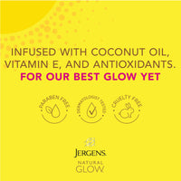 Jergens Natural Glow Daily Moisturizer for Body, Fair to Medium Skin Tones, 7.5 Ounce Tube