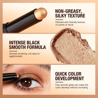 XINYUNXIN 8PCS Eyeshadow Stick Soft Creamy Matte Shimmer Eye Shadow Pencil Crayon Highlighting Pigmented Shiny Eyeshadow Pencil Waterproof Classy Shimmer Eye Shadow Sticks Set (A)