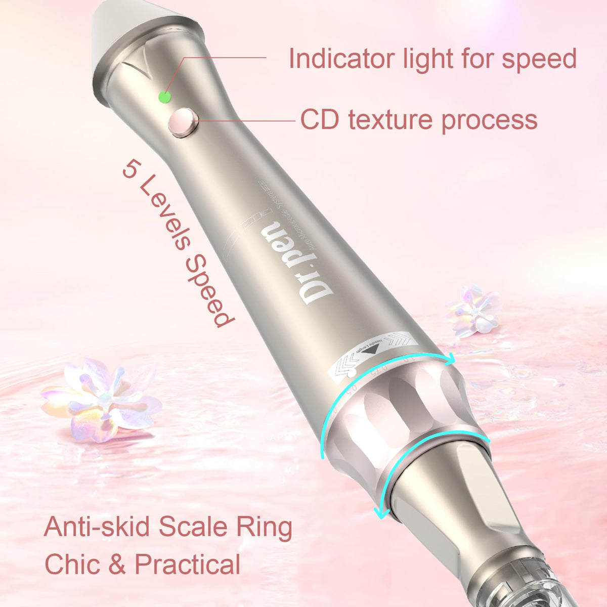 QUELLE Dr. Pen E30 Wireless Microneedling Pen PMU Pen Dual-Use with 22Pcs Cartridges Derma Pen for Skin Care & Permanent Makeup ULTIMA-E30KIT-UK