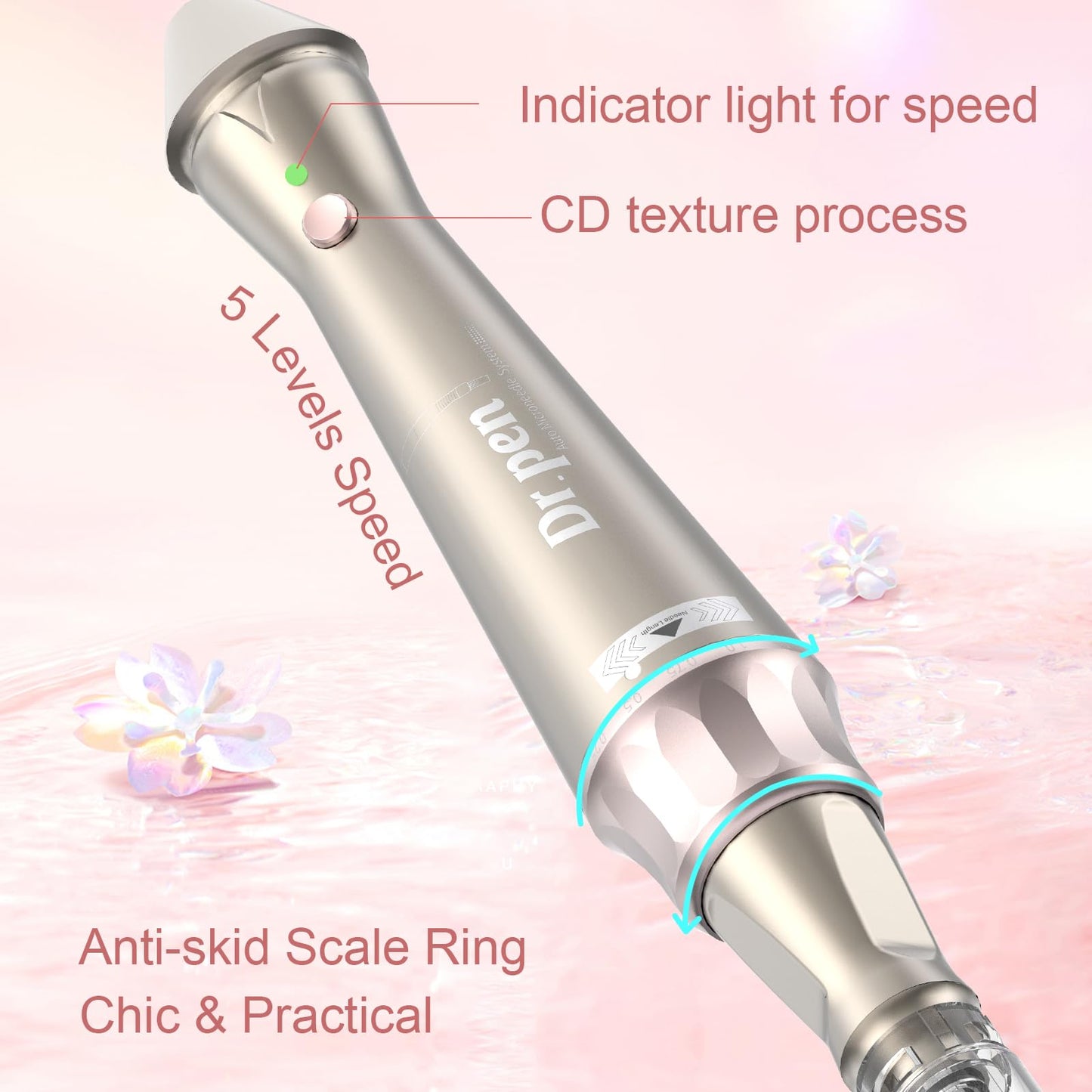QUELLE Dr. Pen E30 Wireless Microneedling Pen PMU Pen Dual-Use with 22Pcs Cartridges Derma Pen for Skin Care & Permanent Makeup ULTIMA-E30KIT-UK