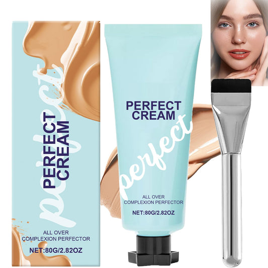 SHEBEEDO All-Over Complexion Perfector,Perfect Cream Skin Tint, CC Cream Body Coverage,Concealing Foundation Perfecting, Waterproof Long Lasting Natural Body Makeup Foundation for Mature Skin