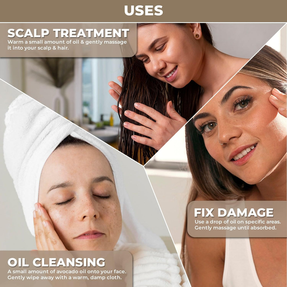 The Organic Forest – VEGAN . PURE . NATURAL 100% Pure & Natural Avocado Oil | Avocado Oil for Hair Skin and Nails | Carrier Oil | Collagen Boost | Anti Aging | Avocado Face Oil |