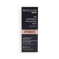 Revolution Beauty London Revolution Skincare London 5% Caffeine and Hyaluronic Acid Under Eye Serum, Reduces Dark Circles Puffiness, Vegan Cruelty-Free, 30ml