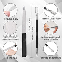 BLESWIN Ingrown Toenail Tool Pedicure Tool Kit 6pcs, Ingrown Toe Nail File and Nail Lifter Cuticle Pusher Pedicure Set, Sharp Blade Pedicure Knives Kit Professional, Foot Repair Kit Stainless Steel