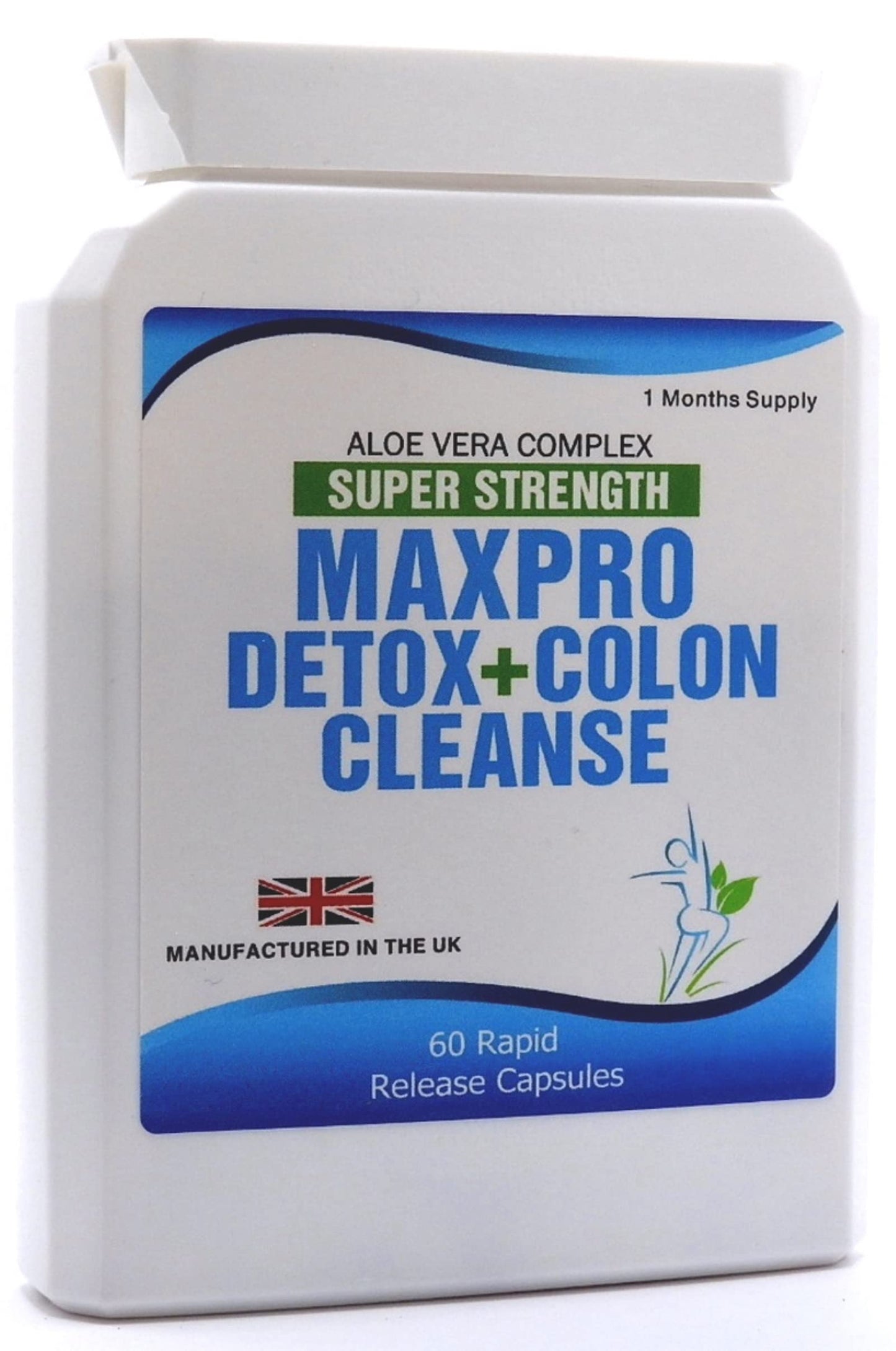 Body Smart Herbals 60 Max Cleanse Pro Colon Cleanse Detox Diet Slimming Dieting High Strength