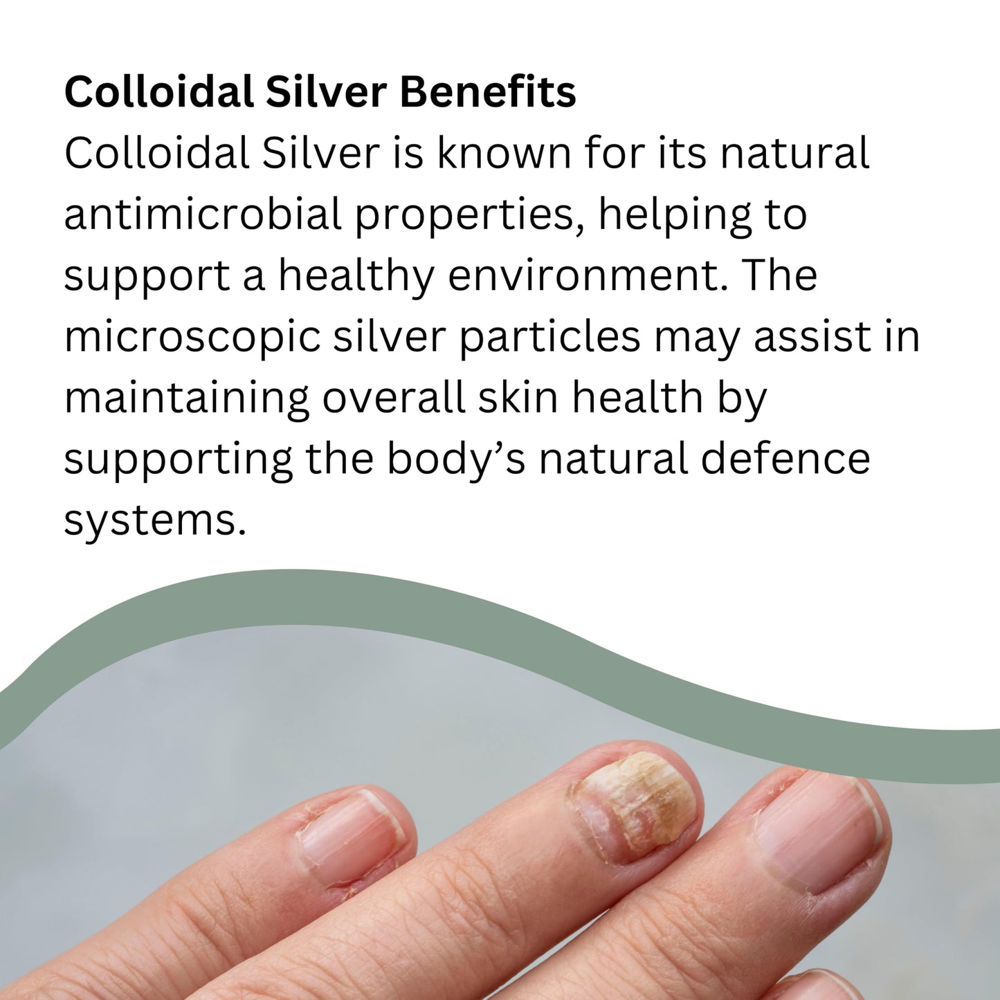 Nature's Greatest Secret Nature’s Greatest Secret Colloidal Silver Antibacterial Cream 100g | 81% True Colloids | Natural | EU Cosmetic Compliant | UK Made