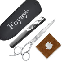 Left Handed Hairdressing Scissors Hair Scissor，Fcysy Professional Sharp Left Hand Barber Scissors 6” Lefty Hair Cutting Scissors, Hairdresser Scissors Salon Haircut Scissors Hair Shears for Women Men