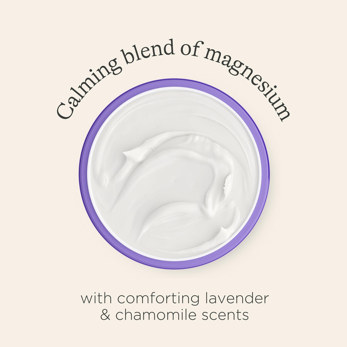 Lansinoh Calming Bedtime Magnesium Butter for Pregnancy & Postpartum - Cocoa & Shea Butter infused with Lavender & Chamomile scents - Hydrating & Absorbs quickly - Restless leg syndrome relief