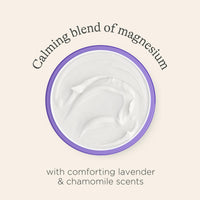 Lansinoh Calming Bedtime Magnesium Butter for Pregnancy & Postpartum - Cocoa & Shea Butter infused with Lavender & Chamomile scents - Hydrating & Absorbs quickly - Restless leg syndrome relief