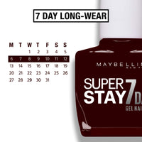 Maybelline Forever Strong SuperStay 7day Gel 287 Midnight Red Nail Polish 10ml