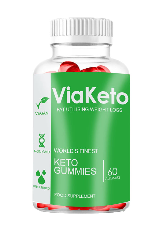 FItness Hero Supplements Via Keto - 60 Gummies Original Advanced - New & Sealed - 1 Month Supply - Vitamins and Minerals - UK Made - Vegan