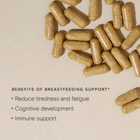 WILD NUTRITION Food-Grown® Breastfeeding Vitamins | Post Natal Vitamins for Energy & Immune Support | Vitamin B6, Zinc, Iron, and Selenium | Fenugreek & Stinging Nettle | 90 Capsules