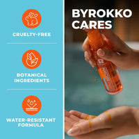 BYROKKO SHINEBROWN BYROKKO Shine Brown Beta Carotene Tanning Accelerator, Carroten Tanning Gel Effective in Sunbeds & Outdoor Sun, Natural Tan-boosting Sunbed Cream, 200 ml (Beta Carotene Oil 150 ml (Pack of 1))