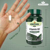 natures aid Natures Aid Vitamin K2 Capsules - Pack of 30