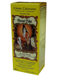 Henne Color Golden Blonde Henna Colouring Cream