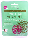 Derma V10 Hydrating Vitamin E Woven Face Mask, mixed color