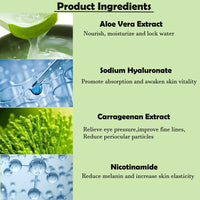 KAYZON Under Eye Patches, Natural Aloe Vera Hydrogel Under Eye Masks for Hydrating Anti-aging Eye Treatment Mask for Puffy Eyes, Fine Lines and Wrinkles, Eye Bags, Dark Circles Puffiness - 30 Pairs