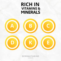 Dermavitamins Advanced Energising Hydro Under Eye Gel Patches - for Dry Tired Under Eyes (20 Pack)