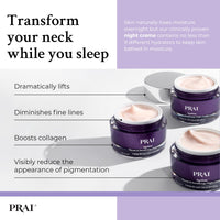 Prai PRAI Ageless Throat & Decolletage Night Creme 118ml - Retinol-Rich Formula