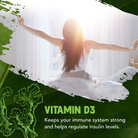 Vegan Vitamin D3 4000iu and Vitamin K2 MK7 100µg High Strength Completely Plant Based 60 Days Supply Vitamin D Vegan Tablets Gluten, GMO & Lanolin Free
