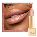 Oulac OULAC Glow Metallic Shine Lipstick, Nude High Impact Lipcolor, Lightweight Soft and Ultra Hydrating, Long Lasting, Vegan & Cruelty-Free, Full Coverage Lip Color 4.3 g/0.15 GM09 Elysium