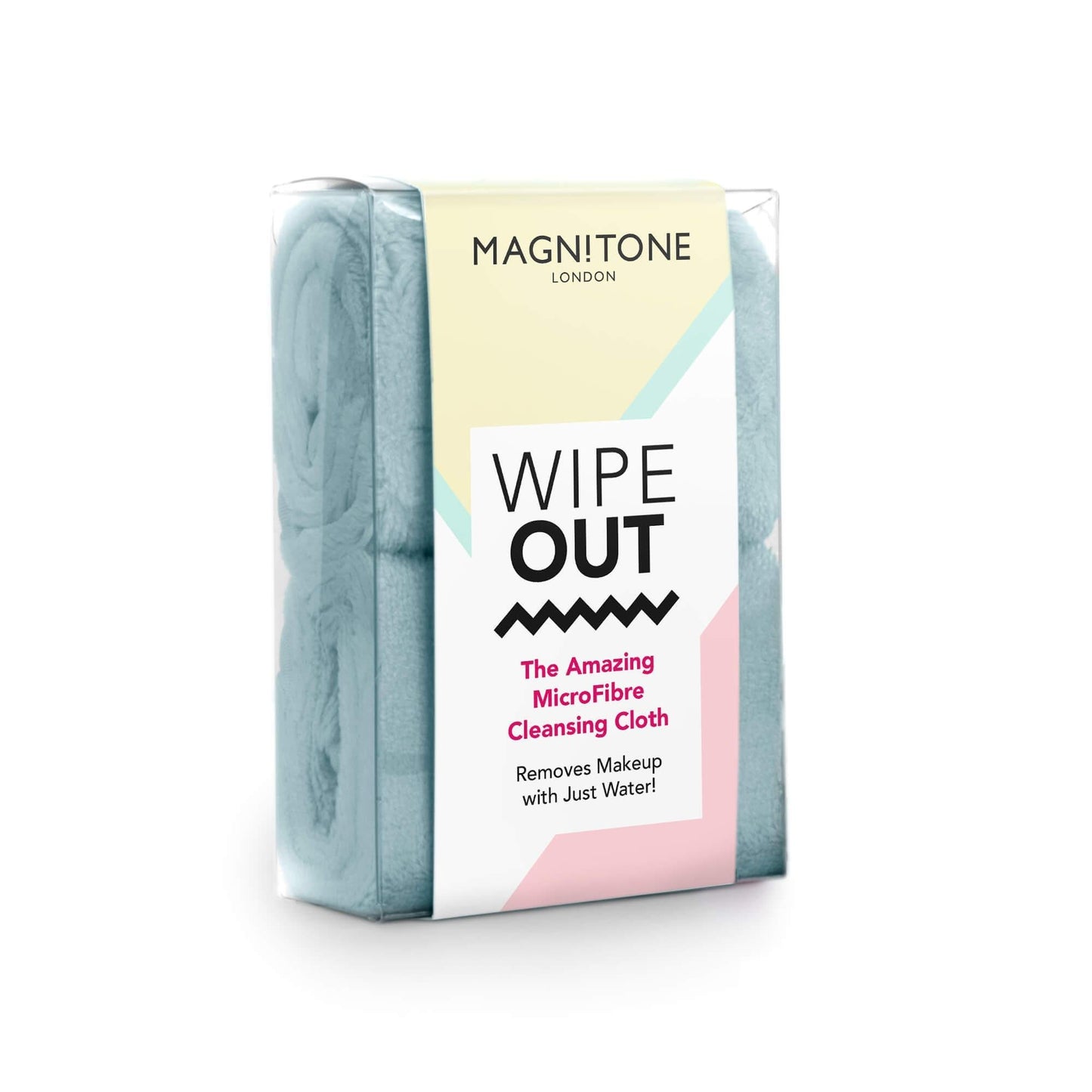 Magnitone Wipe Out Micro Fibre Cleansing Cloth, Grey, Pack of 2