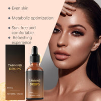 Mubuni Sunless Tanning Drops,Tanning Drops for Face and Body,Tans Without Sun,Oral D/rinkable Sunless Tanning Dr/ops,Self-Ta/nning Nourishing Tan Enhancer D/rops,Naturally Boost T/anning for Women