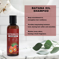Orknglowy 2PCS Batana Oil Hair Care Set - Batana Shampoo and Conditioner, Bantana Natural Hair Growth Oil with Olive oil, Reduces Hair Loss, Promotes Hair Regrowth, Moisturizing, Nourishing, for Men & Women