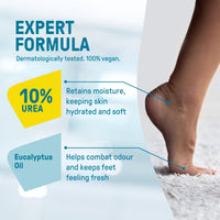 CCS All In One Foot Cream 100ml for Cracked Heels, Dry Feet & Calluses