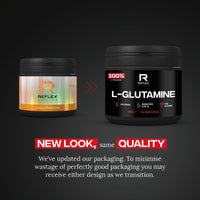 Reflex Nutrition L Glutamine Powder 250g (5g per Serving, 50 Servings) – Pure L Glutamine Amino Acid – Unflavoured Pre & Post Workout Nutritional Supplement