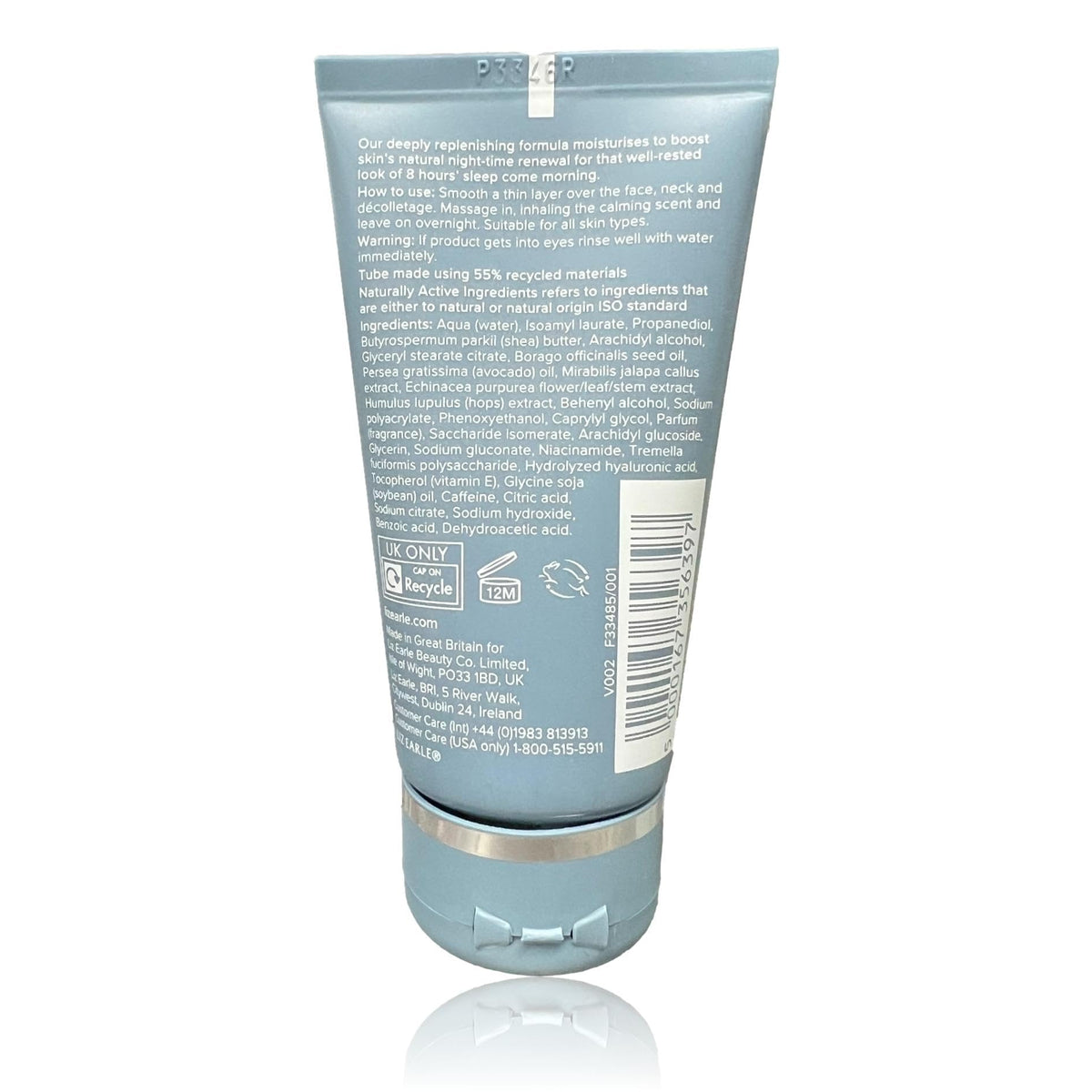 Liz Earle Skin Repair Hydrating Night Cream Tube 50ml
