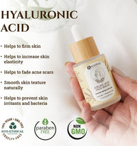 ecodrop essential oils Ecodrop Azelaic Acid & Hyaluronic Acid Serum - 30ml | Daily Gentle Anti-Ageing Skincare for Face Reduces Acne, Redness, Dark Spot Blemishes & Brightens All Skin Types | Vegan & Cruelty-Free