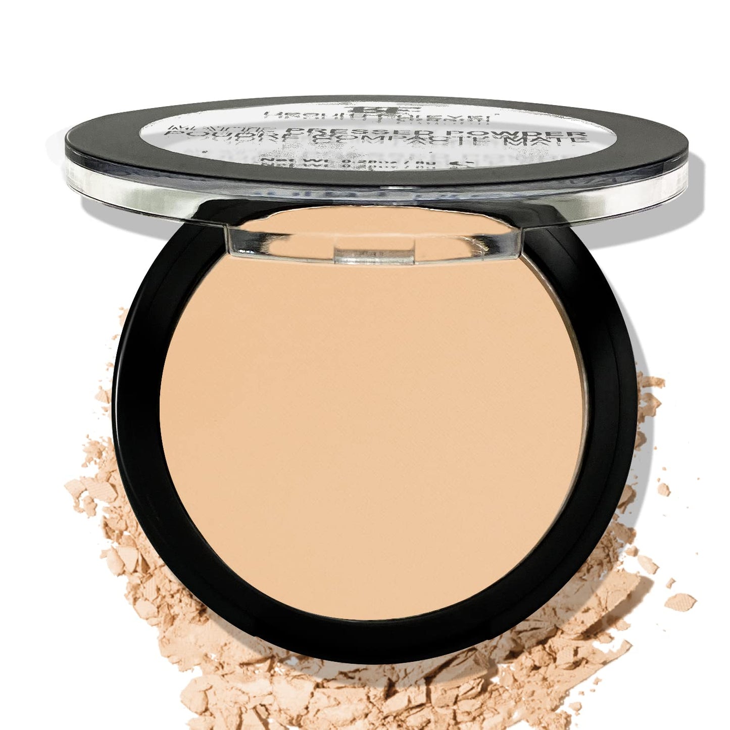 BF Beauty Forever Beauty Forever Matte Pressed Powder, Oil Free & Lightweight, 8gms (01 Transparent)
